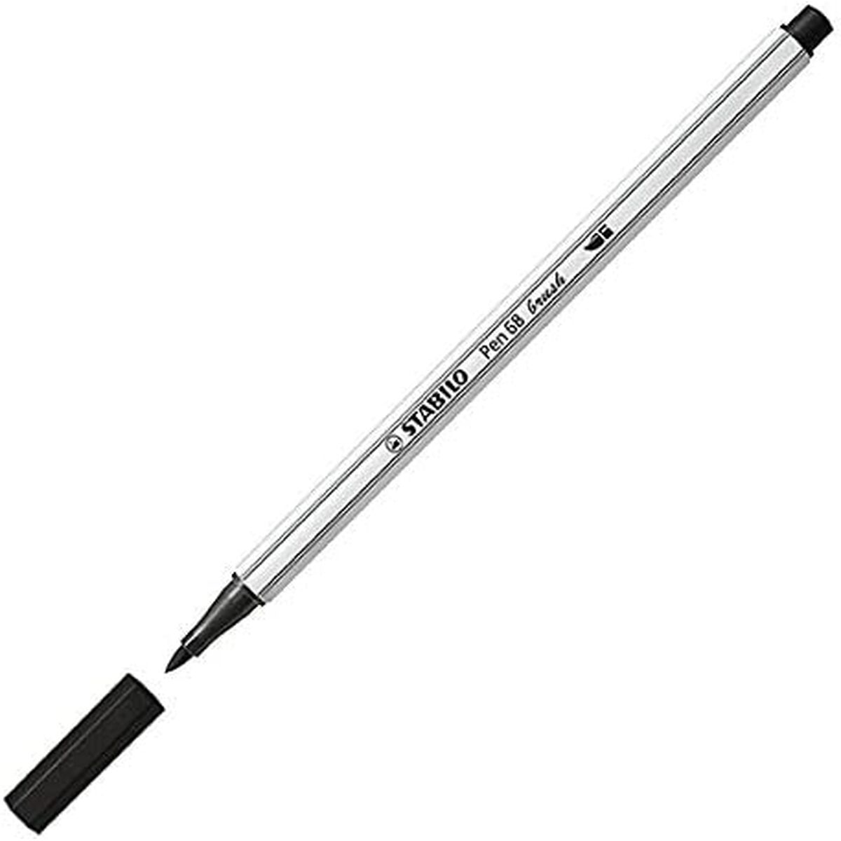 Tuschpennor Stabilo Pen 68 Brush 10 Delar Multicolour
